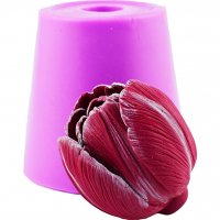 Тюльпан пышный в бутоне 3D элит-форма