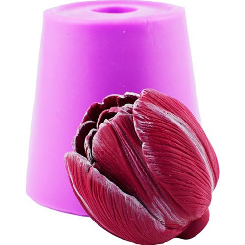 Тюльпан пишний в бутоні 3D еліт-форма