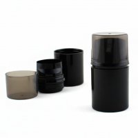 Вакуумний флакон 30 мл чорний