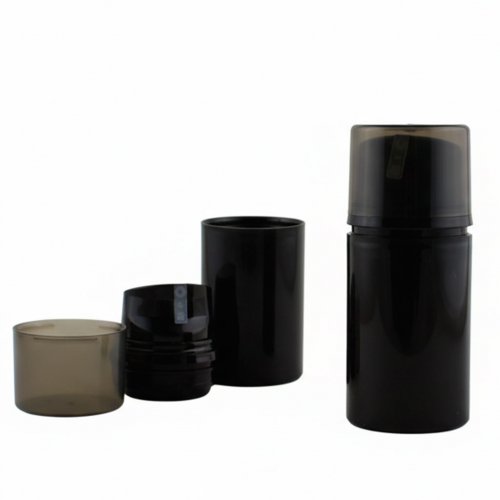 Вакуумний флакон 50 мл чорний