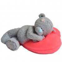 Мишка на подушке 3D элит-форма