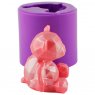 Bear ruby 3D silicone mold