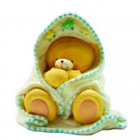 Мишка в одеяле 3D элит-форма