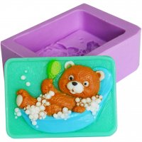 Мишка в ванной элит-форма