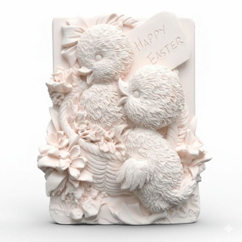 Funny chicks silicone mold