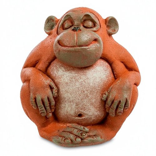 Funny orangutan 3D silicone mold