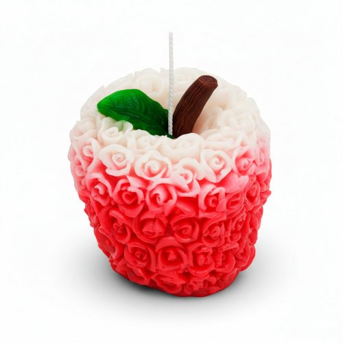 Яблуко в трояндах 3D еліт-форма