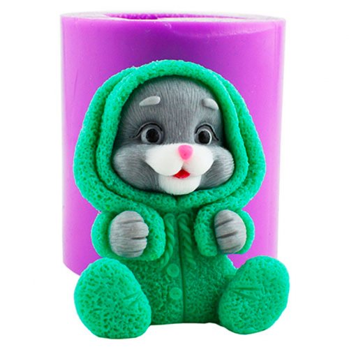 Зайчик у кенгурушці 3D еліт-форма