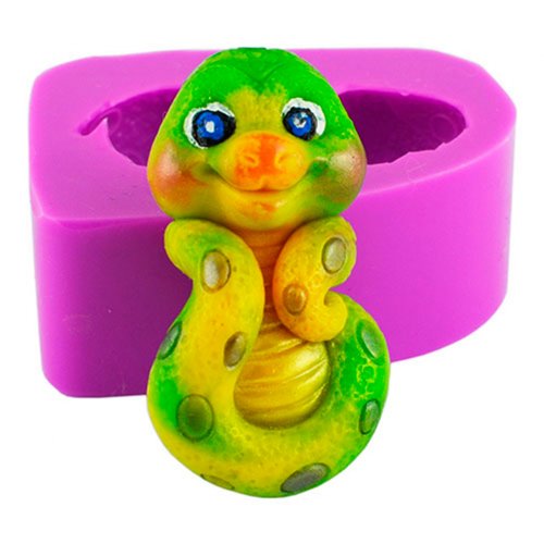 Змія милашка 30 г 2D силіконова еліт-форма